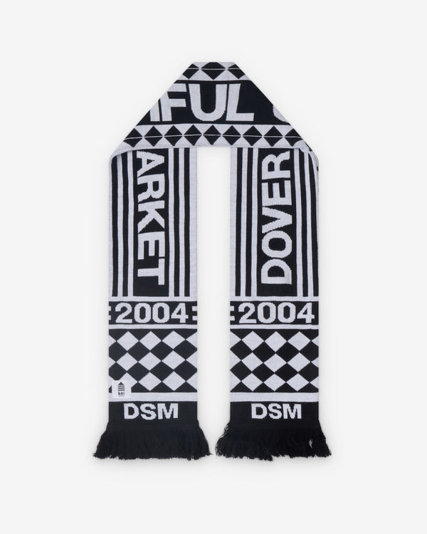 DSM Kei Ninomiya - Men's Beautiful Chaos Football Scarf - (Black/White)