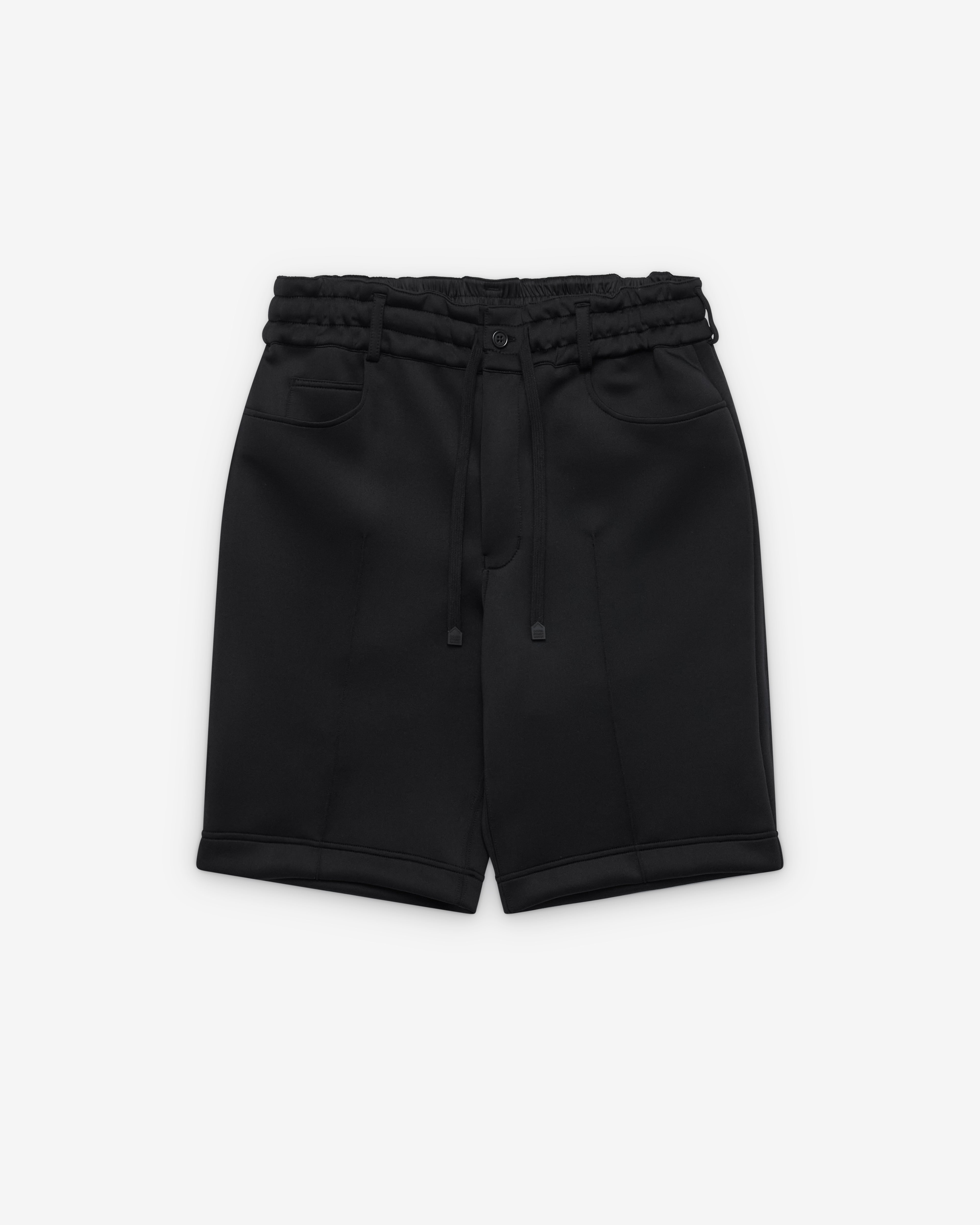 DSM Kei Ninomiya: Shorts Polyester Double (Black) | DSMNY E-SHOP