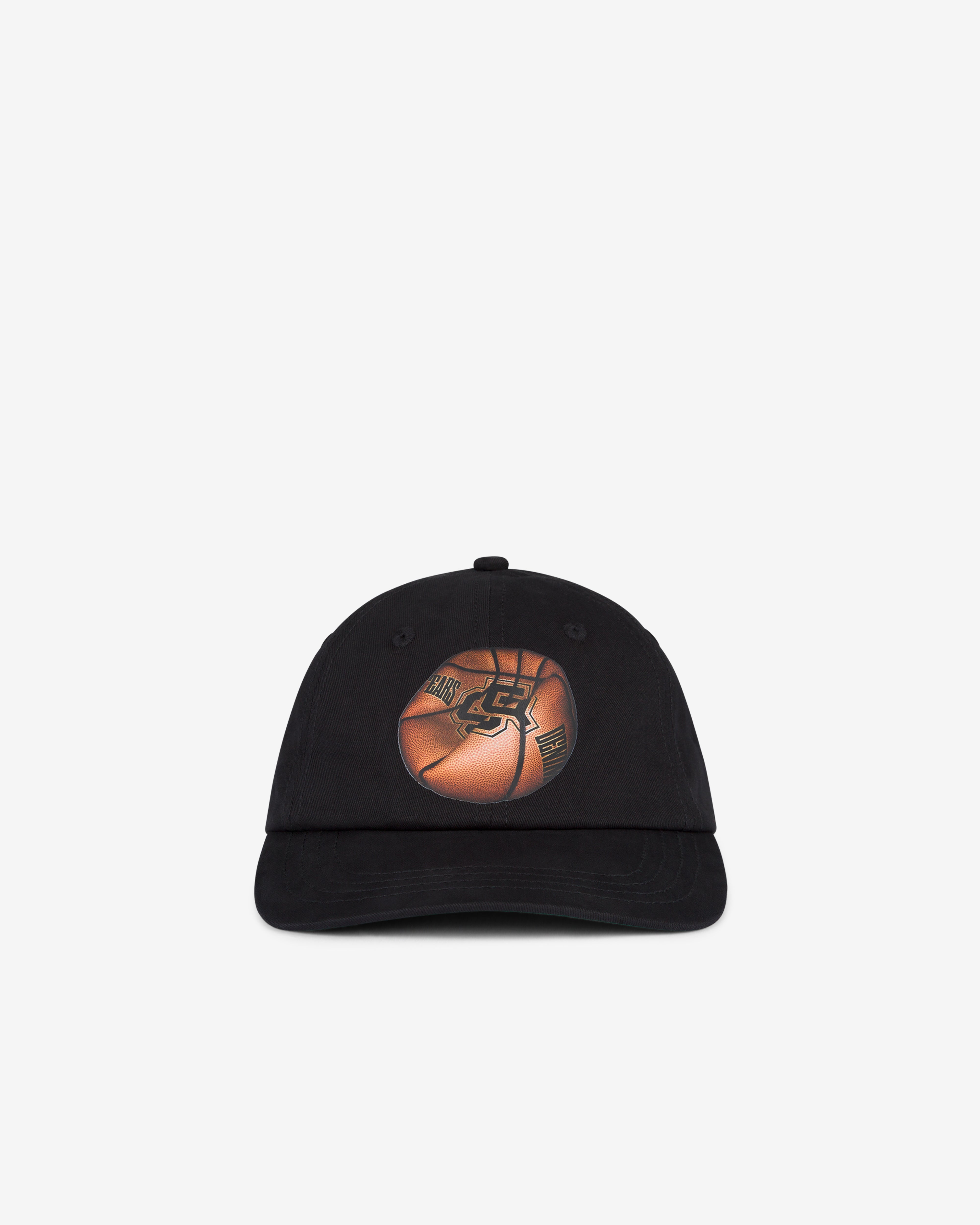 Denim Tears: Men's Deflated Basketball Cap (Black) | DSMNY E-SHOP