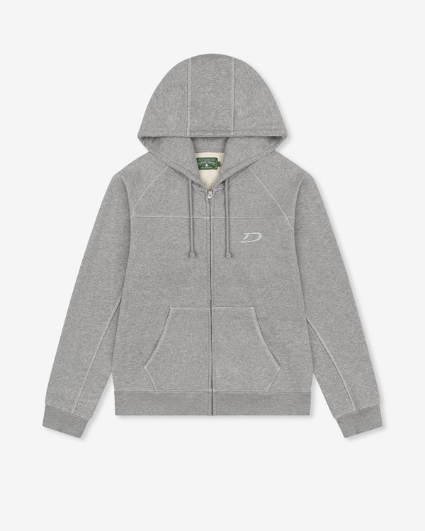 Denim Tears - Men's Court Lines Hoodie - (Grey)