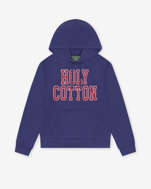 Denim Tears - Men's Holy Cotton Hoodie - (Navy)