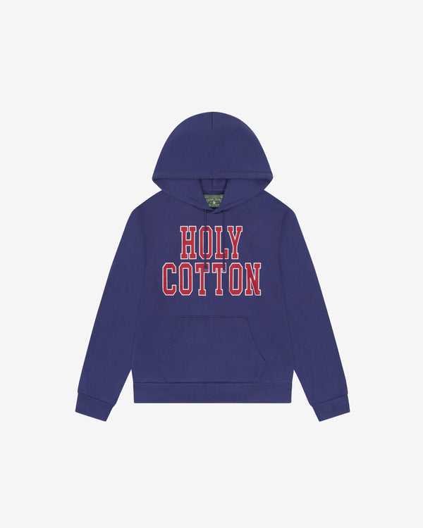 Denim Tears - Men's Holy Cotton Hoodie - (Navy)