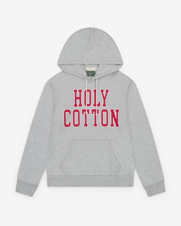 Denim Tears - Men's Holy Cotton Hoodie - (Grey)