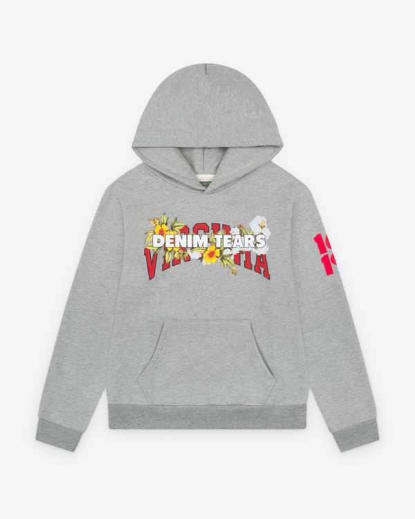 Denim Tears - Men's Virginia Hoodie - (Grey)