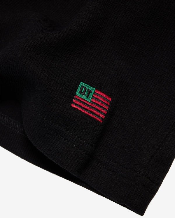 Denim Tears - Men's Ribbed Flag Tank - (Black)