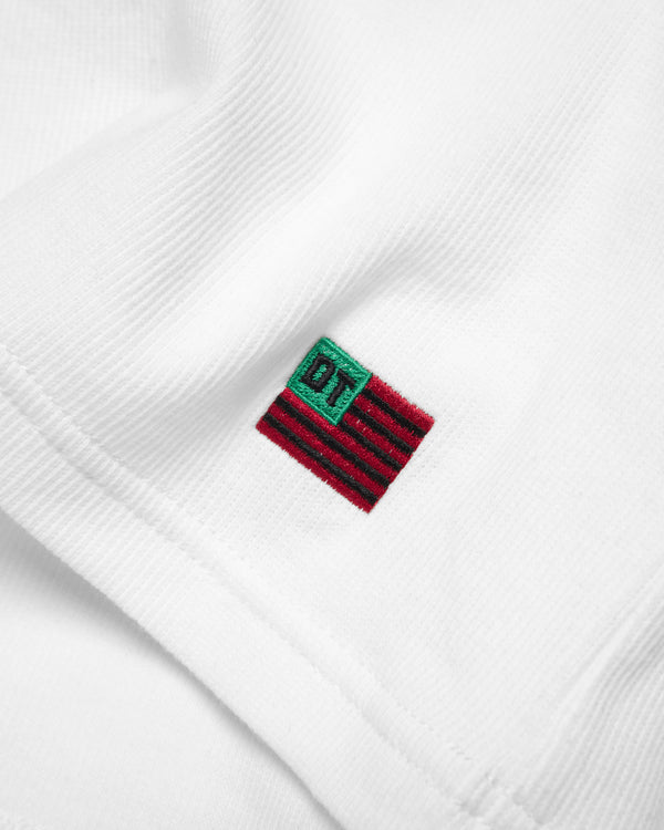 Denim Tears - Men's Ribbed Flag Tank - (White)