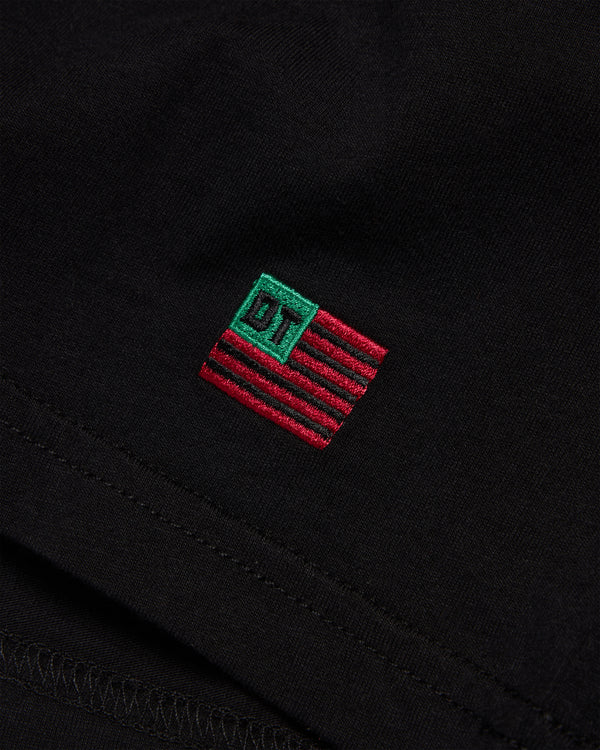 Denim Tears - Men's Short Sleeve Flag Tee - (Black)