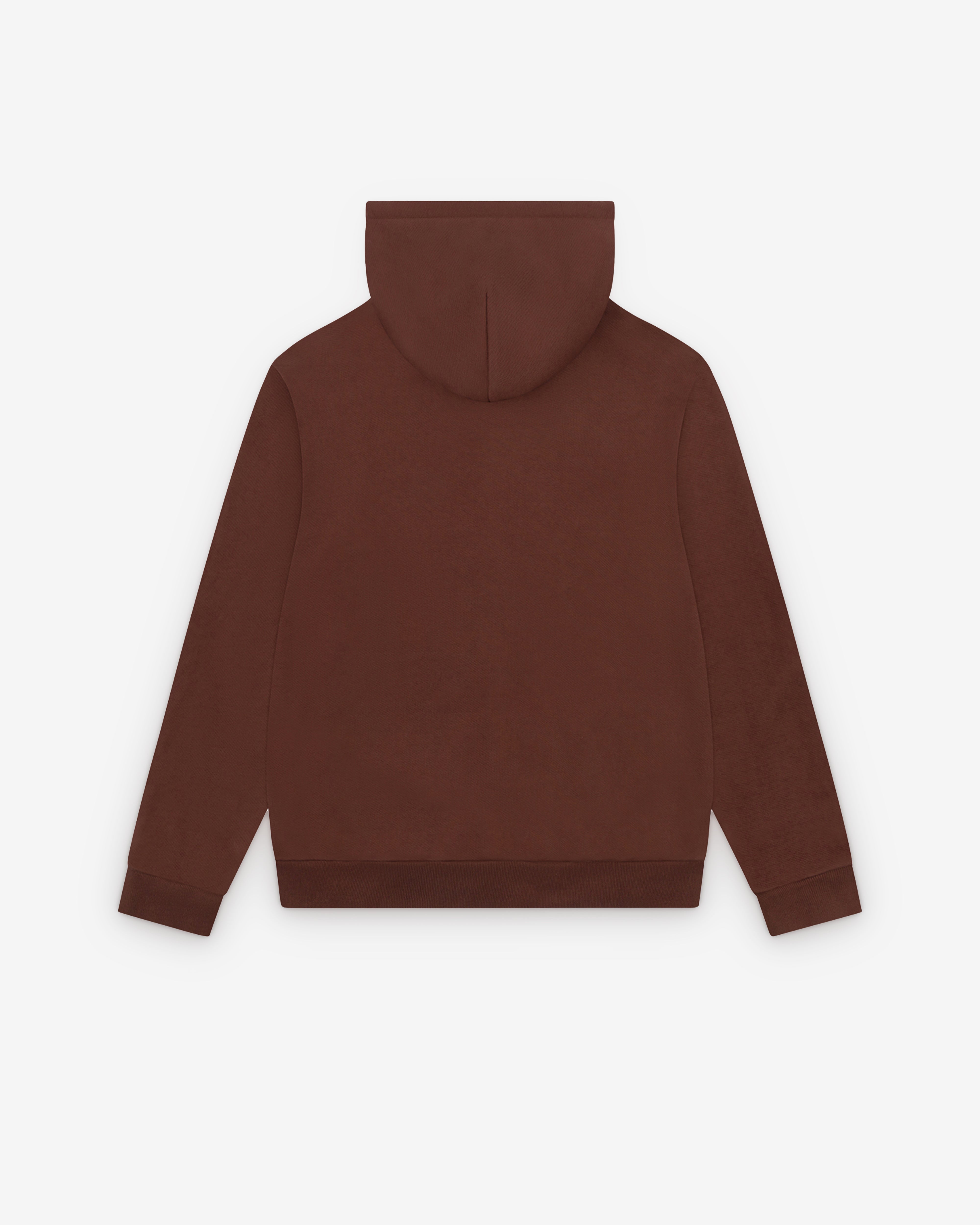 Denim Tears: Men's ADG Zip Hoodie (Brown) | DSMNY E-SHOP