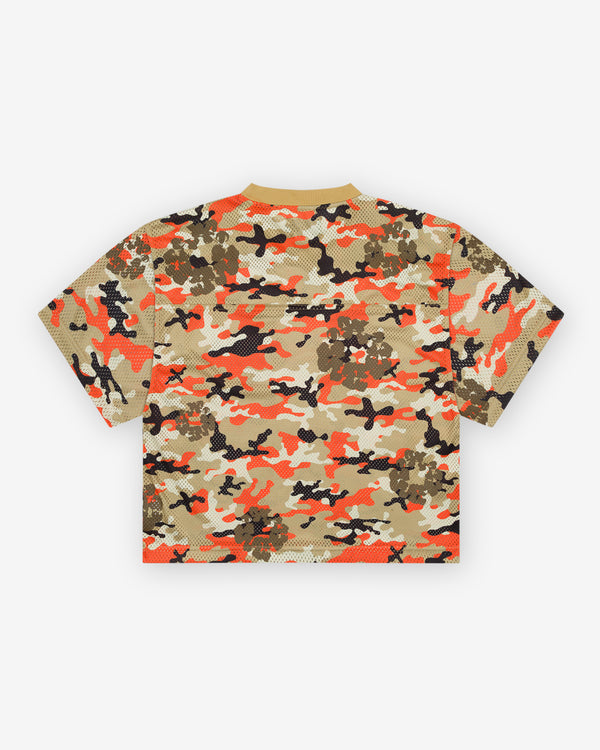 Denim Tears - Men's Camo Wreath Jersey - (Brown Camo)