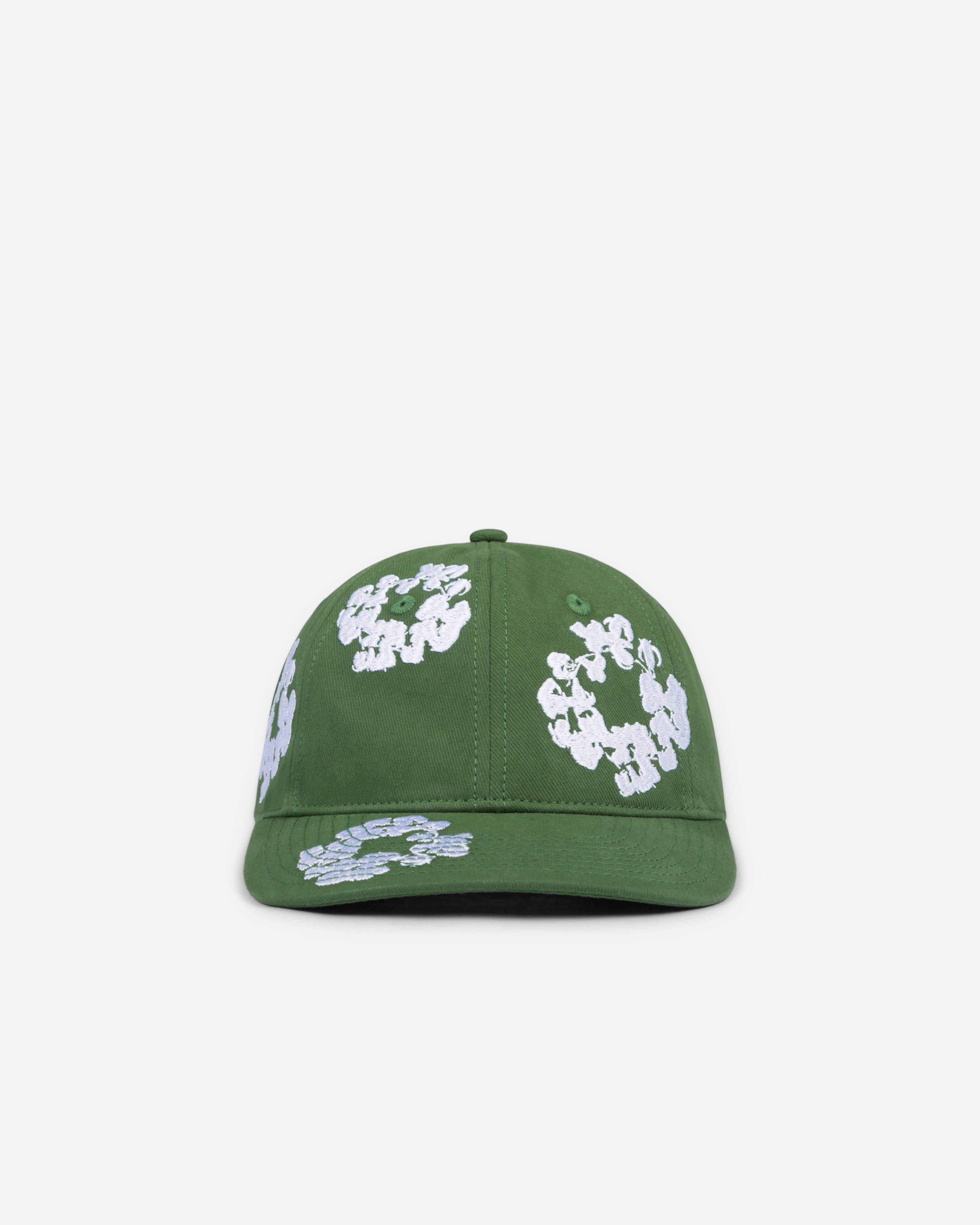 Denim Tears: Men's Cotton Wreath Cap (Green) | DSMNY E-SHOP
