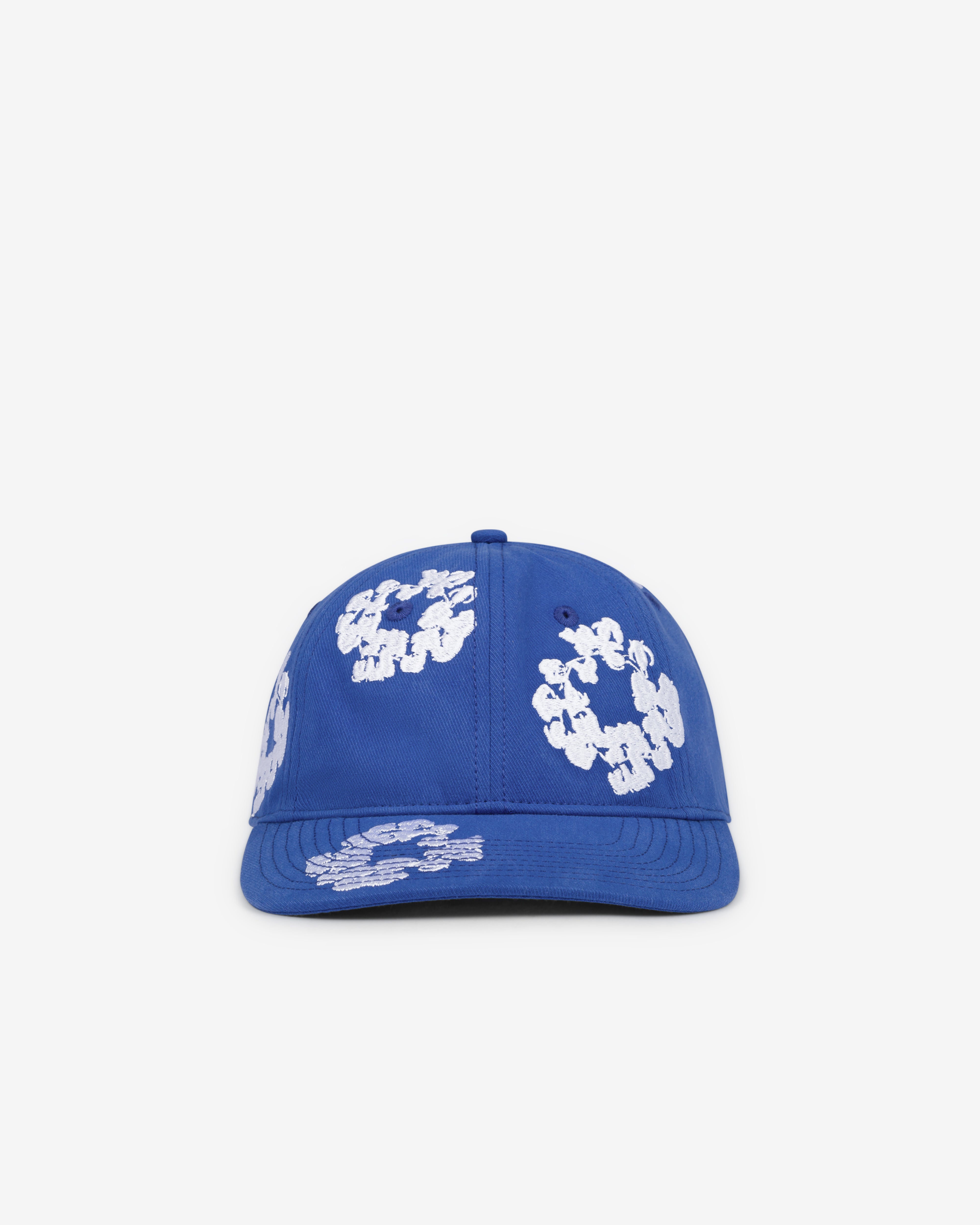 Denim Tears: Men's Cotton Wreath Cap (Blue) | DSMNY E-SHOP