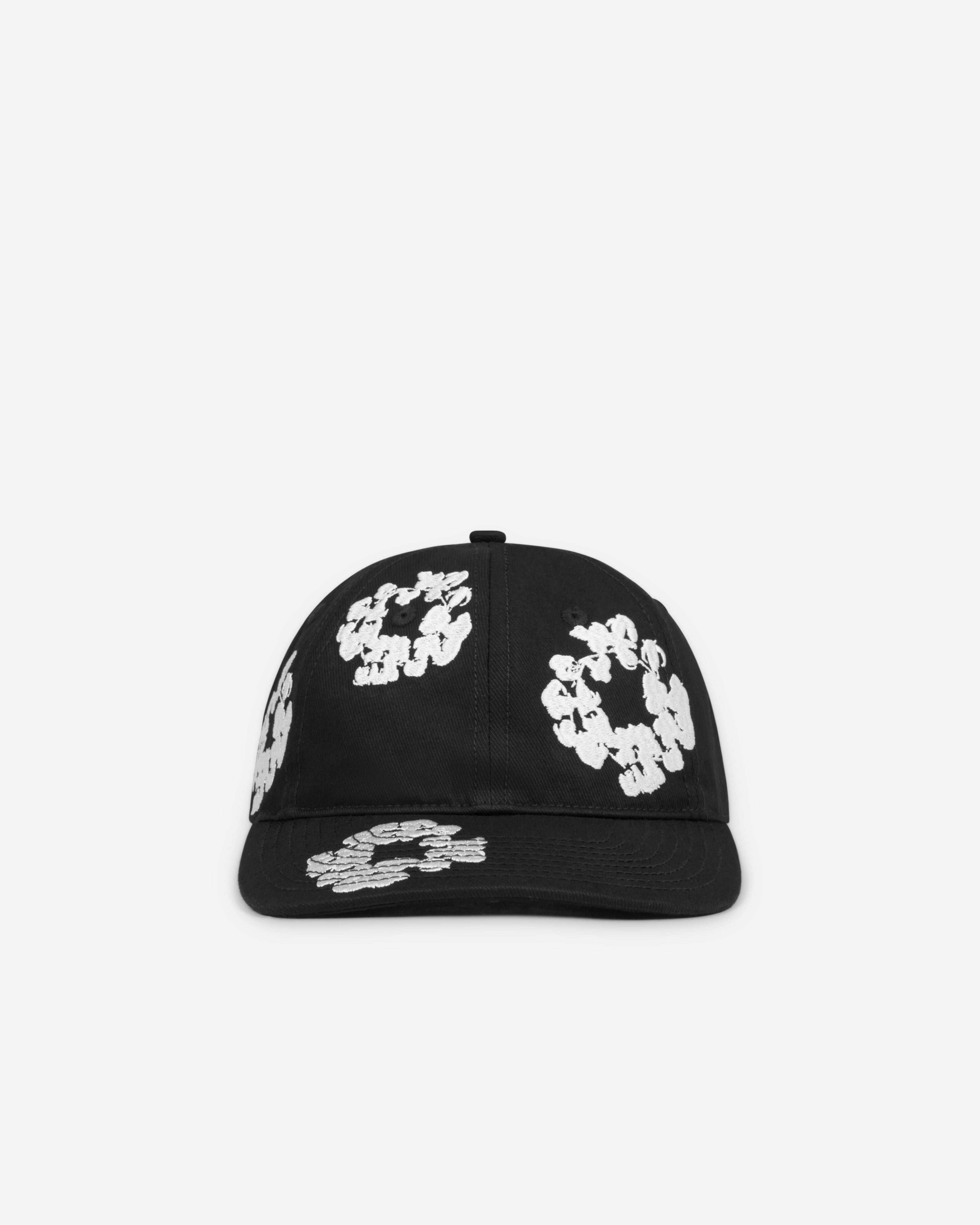 Denim Tears: The Cotton Wreath Cap (Black) | DSMNY E-SHOP