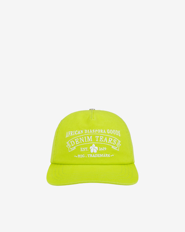 Denim Tears - Men's ADG Stamp Cap - (Neon Yellow)