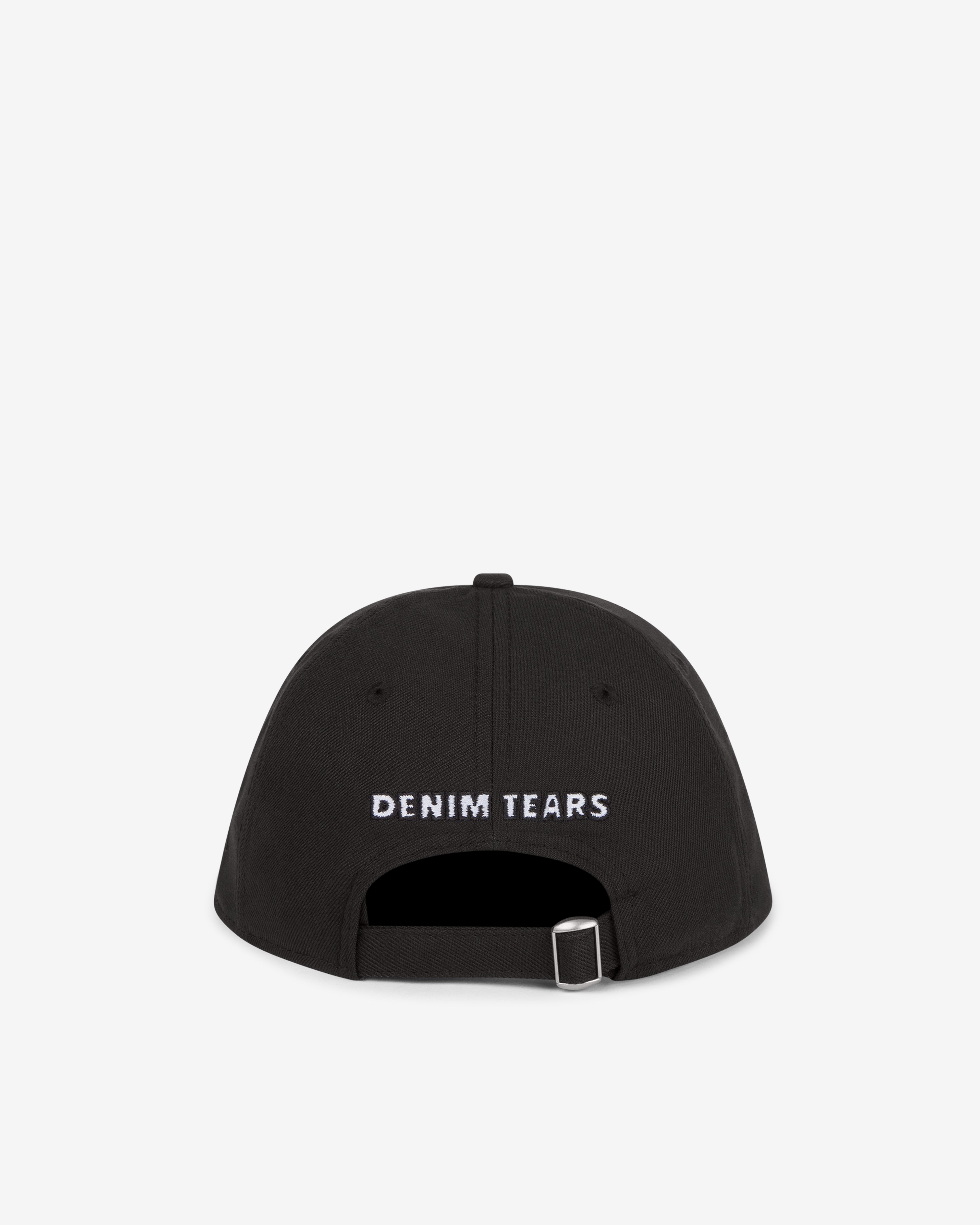 Denim Tears: Men's Peace Wreath Snapback Cap (Black) | DSMNY E-SHOP