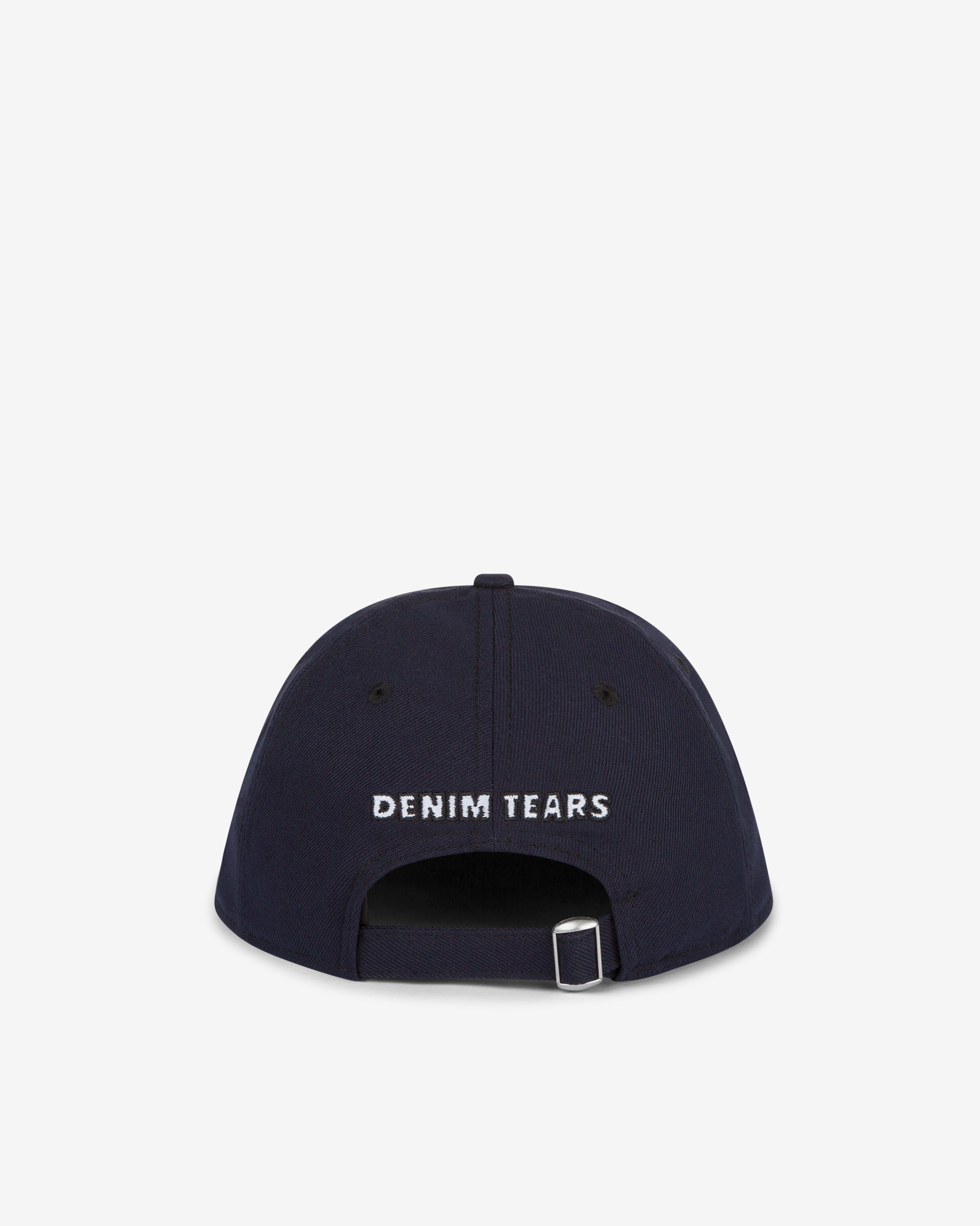 Denim Tears: Men's Peace Wreath Snapback Cap (Navy) | DSMNY E-SHOP