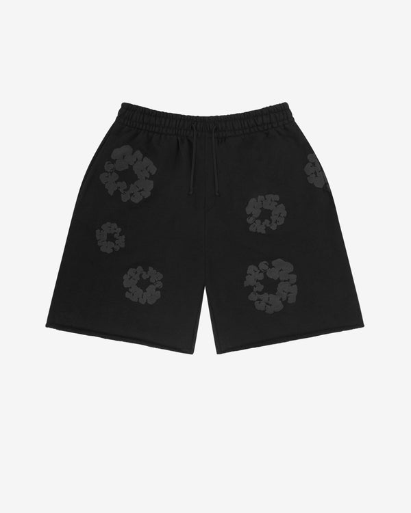 Denim Tears - Men's Mono Wreath Sweatshort - (Black)