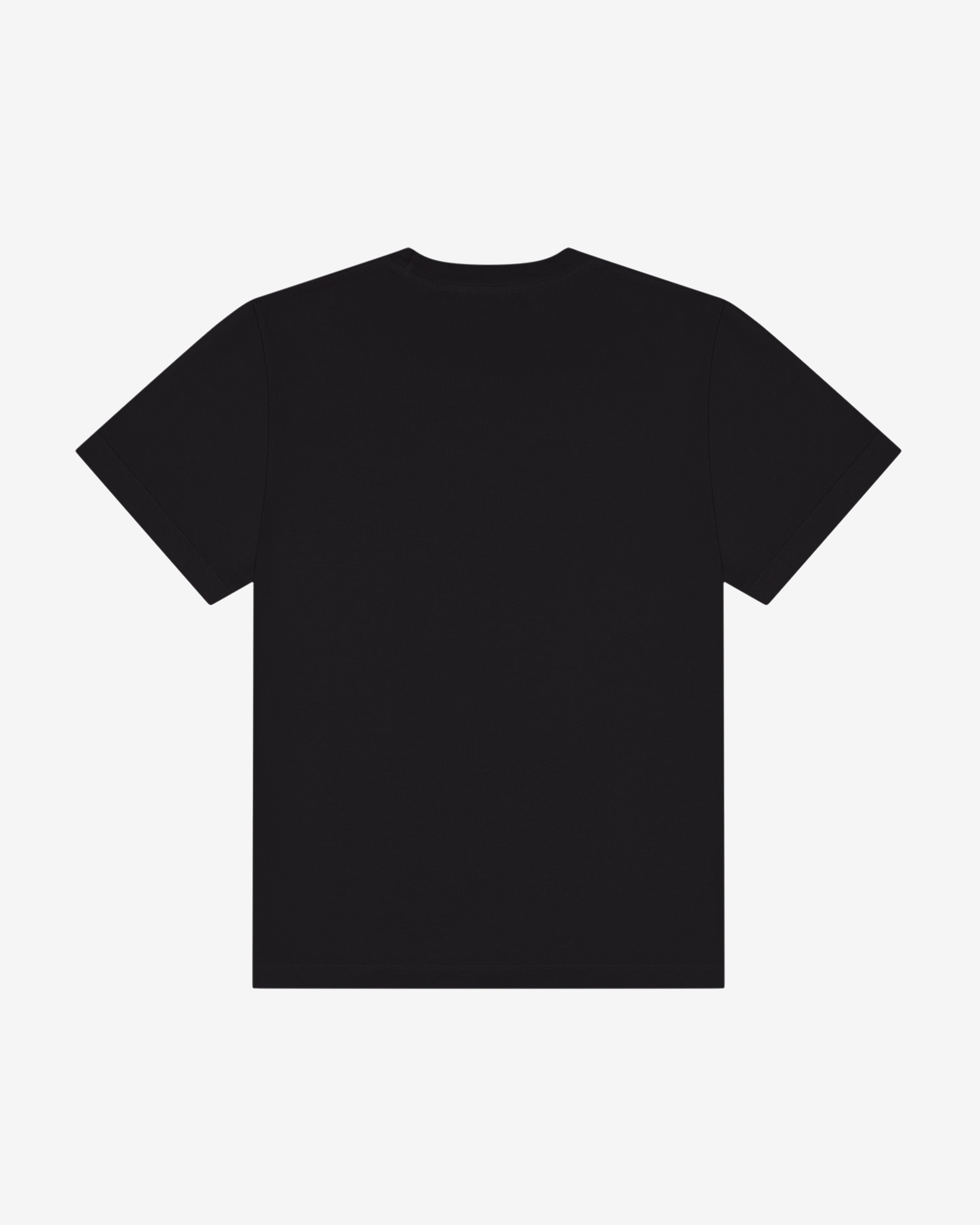 Denim Tears: Men's Cotton Floral Logo T-Shirt (Black) | DSMNY E-SHOP