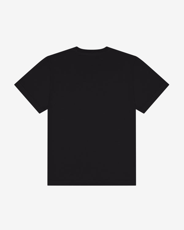 Denim Tears - Men's Cotton Floral Logo T-Shirt - (Black)