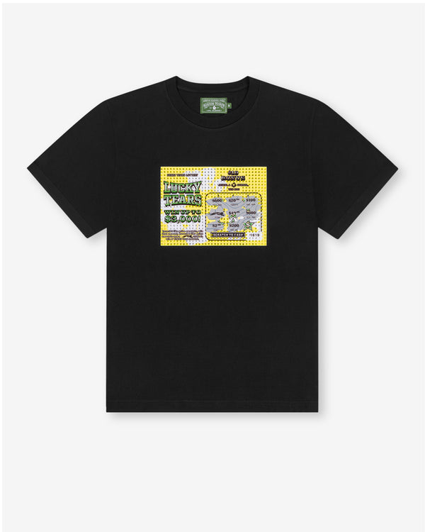 Denim Tears - Men's Rhinestone Scratch Off T-Shirt - (Black)