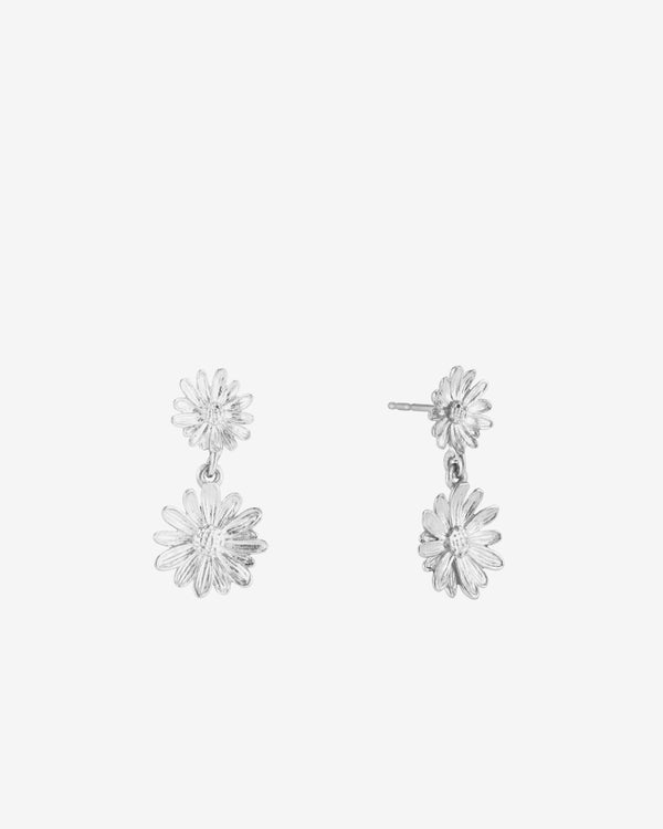 Mene - Daisy Earrings - (Platinum)
