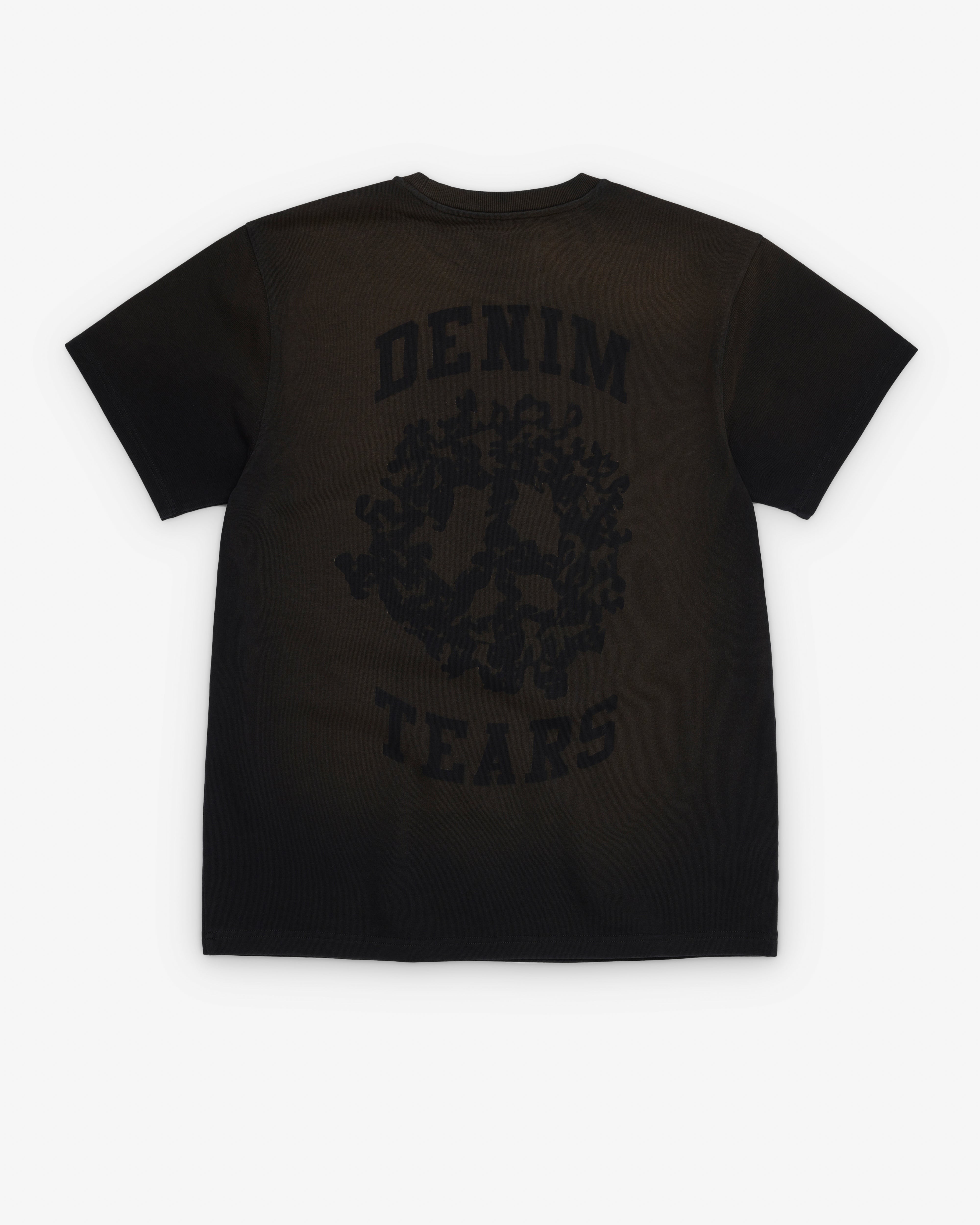 Denim Tears: Men's Denim U Knockout Tee (Black) | DSMNY E-SHOP