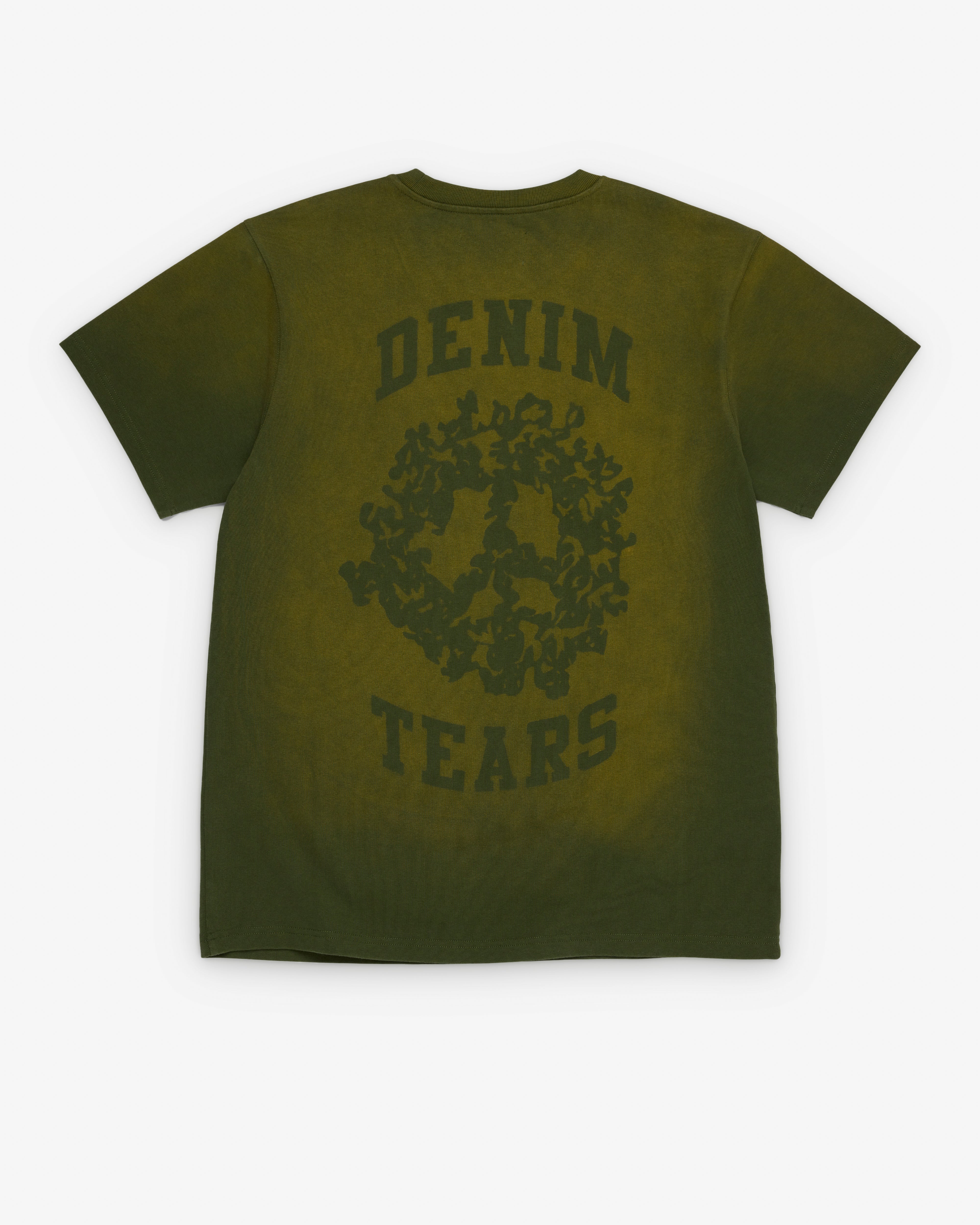 Denim Tears: Men's Denim U Knockout Tee (Green) | DSMNY E-SHOP