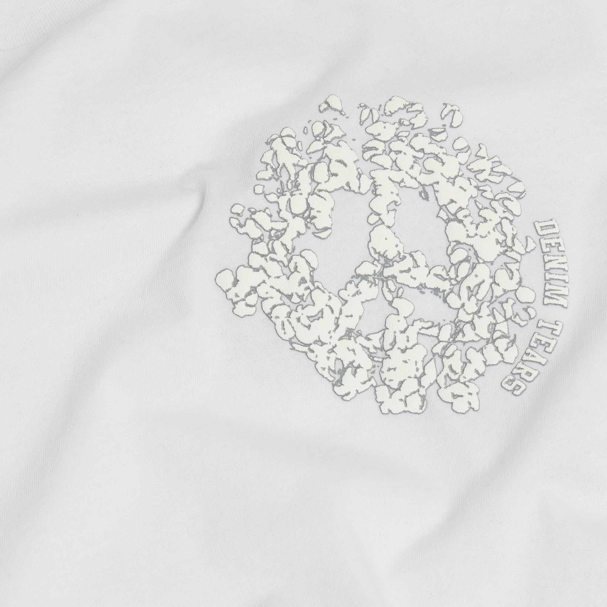 Denim Tears - Men's Denim University T-Shirt - (White) view 3