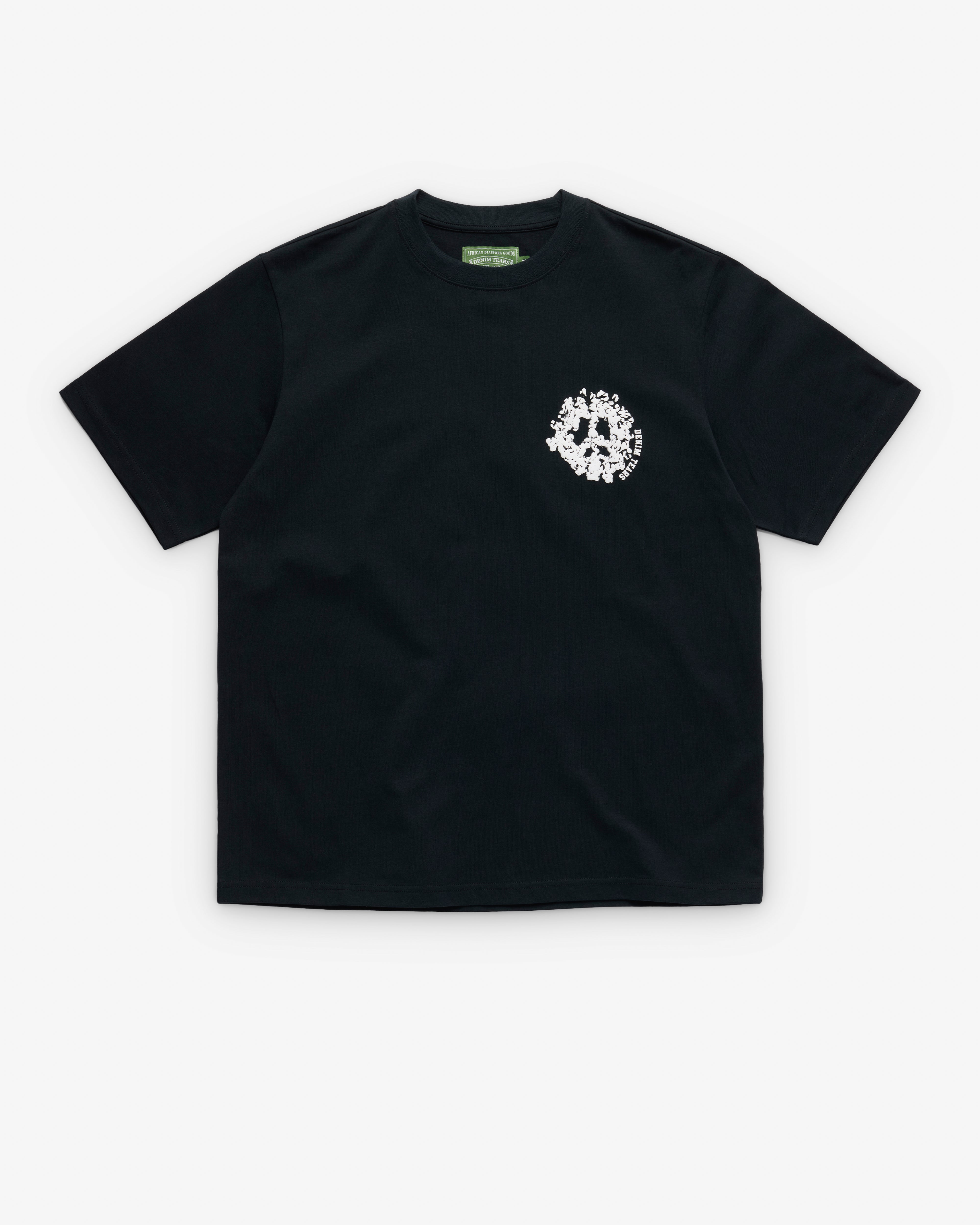 Denim Tears: Men's Denim University T-Shirt (Black) | DSMNY E-SHOP