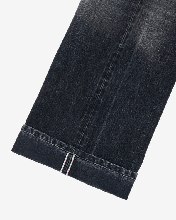 Brain Dead - Men's Type 00 13.2oz Selvedge Denim Pant - (Washed Black)