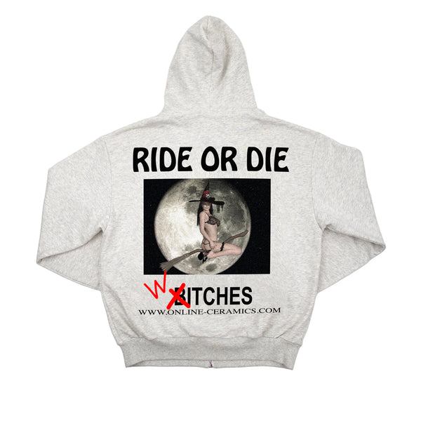 Online Ceramics - Dilara Men's Bonnet Hoodie - (Heather Gray)