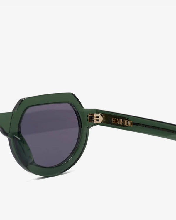 Brain Dead - Tani Post Modern Primitive Eye Protection Sunglasses - (Green Smoke)