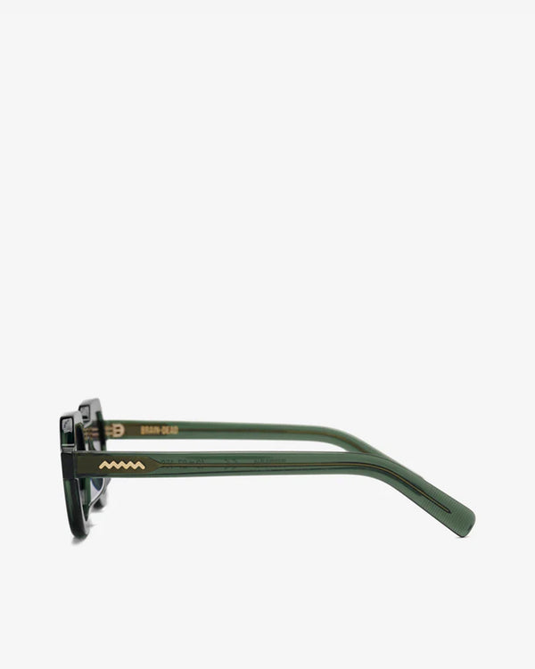 Brain Dead - Tani Post Modern Primitive Eye Protection Sunglasses - (Green Smoke)