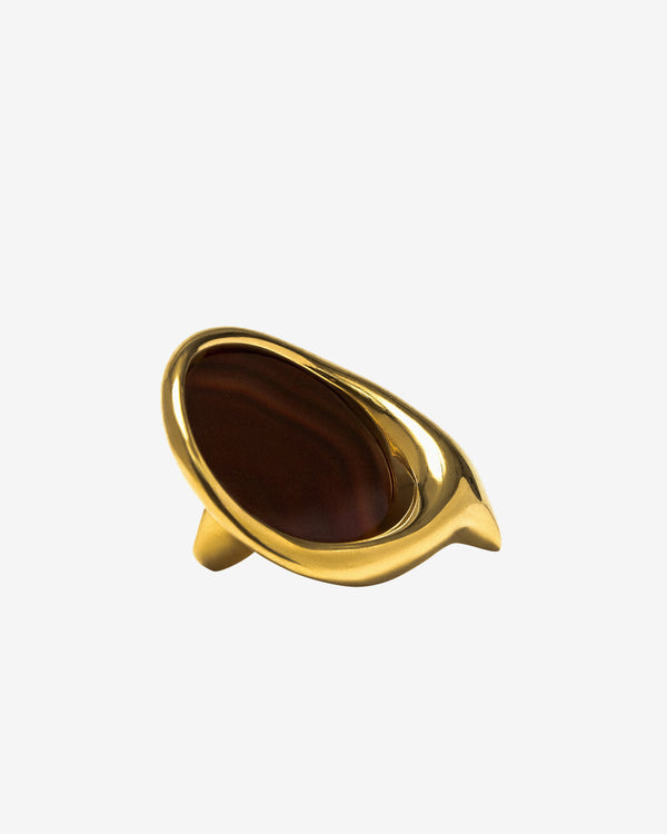 Panconesi - Dusk Ring Large - (Red Agate)