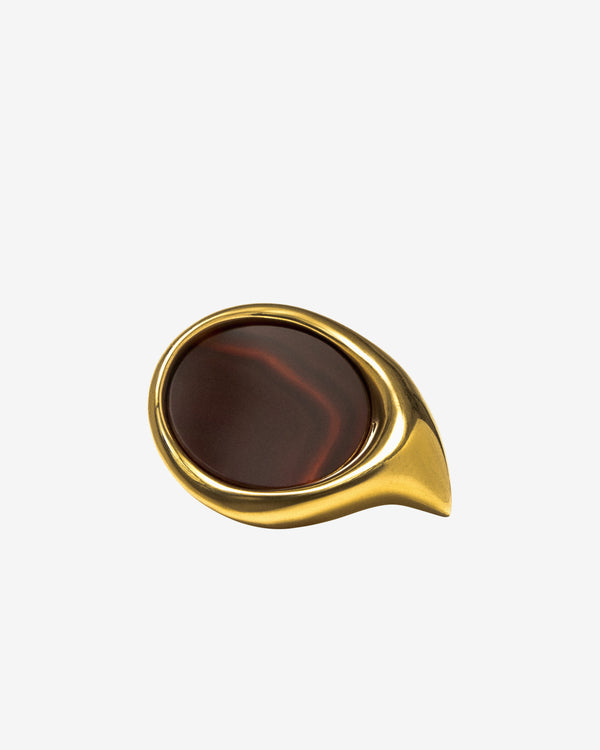 Panconesi - Dusk Ring Large - (Red Agate)