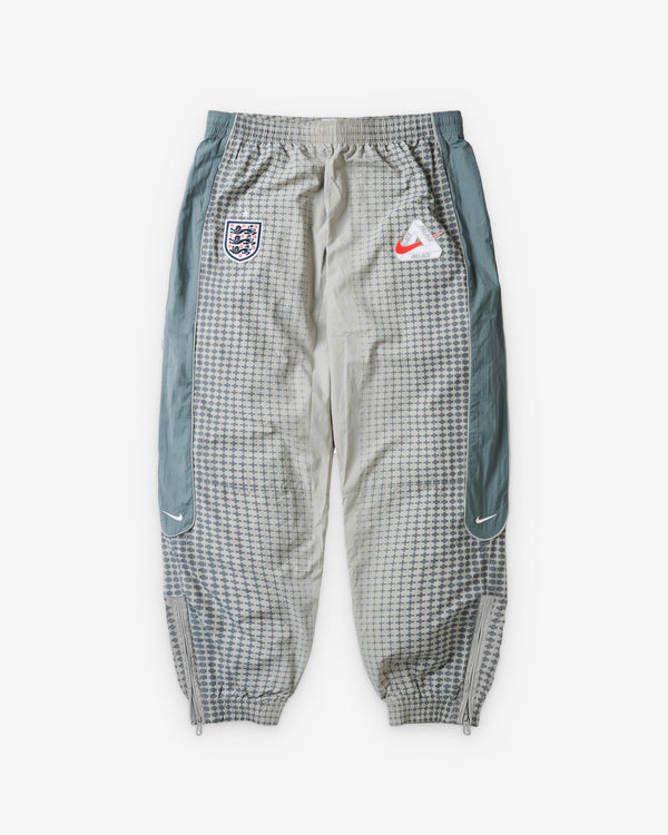Nike - Men's Palace X England Track Pants - (Pewter Grey/Bright Crimson)
