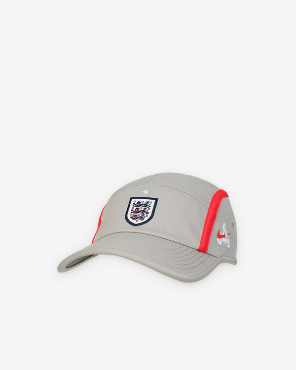 Nike - Men's Palace X England Unstructured Cap - (Pewter Grey/Bright Crimson)