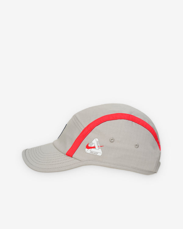 Nike - Men's Palace X England Unstructured Cap - (Pewter Grey/Bright Crimson)