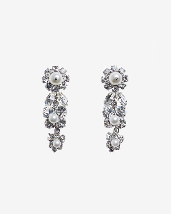 Simone Rocha - Women's Daisy Cluster Earrings - (Crystal)