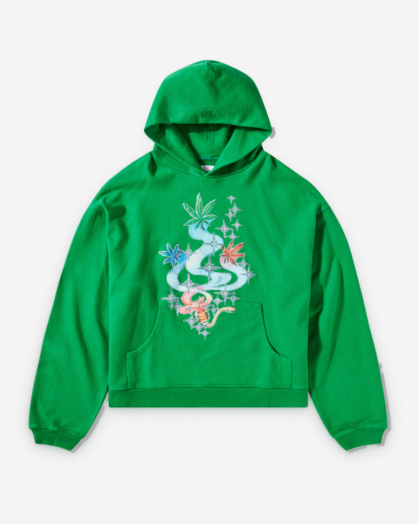 ERL - Men’s Printed Hoodie Knit - (Green)