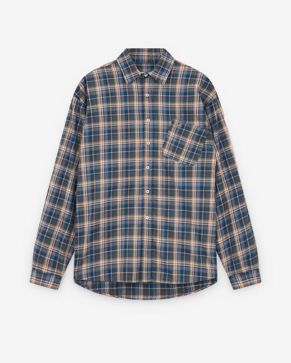 ERL - Men's Plaid Shirt - (Blue)
