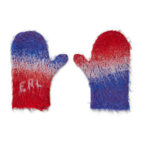 ERL - Degrade Knitted Gloves - (Blue/Red)