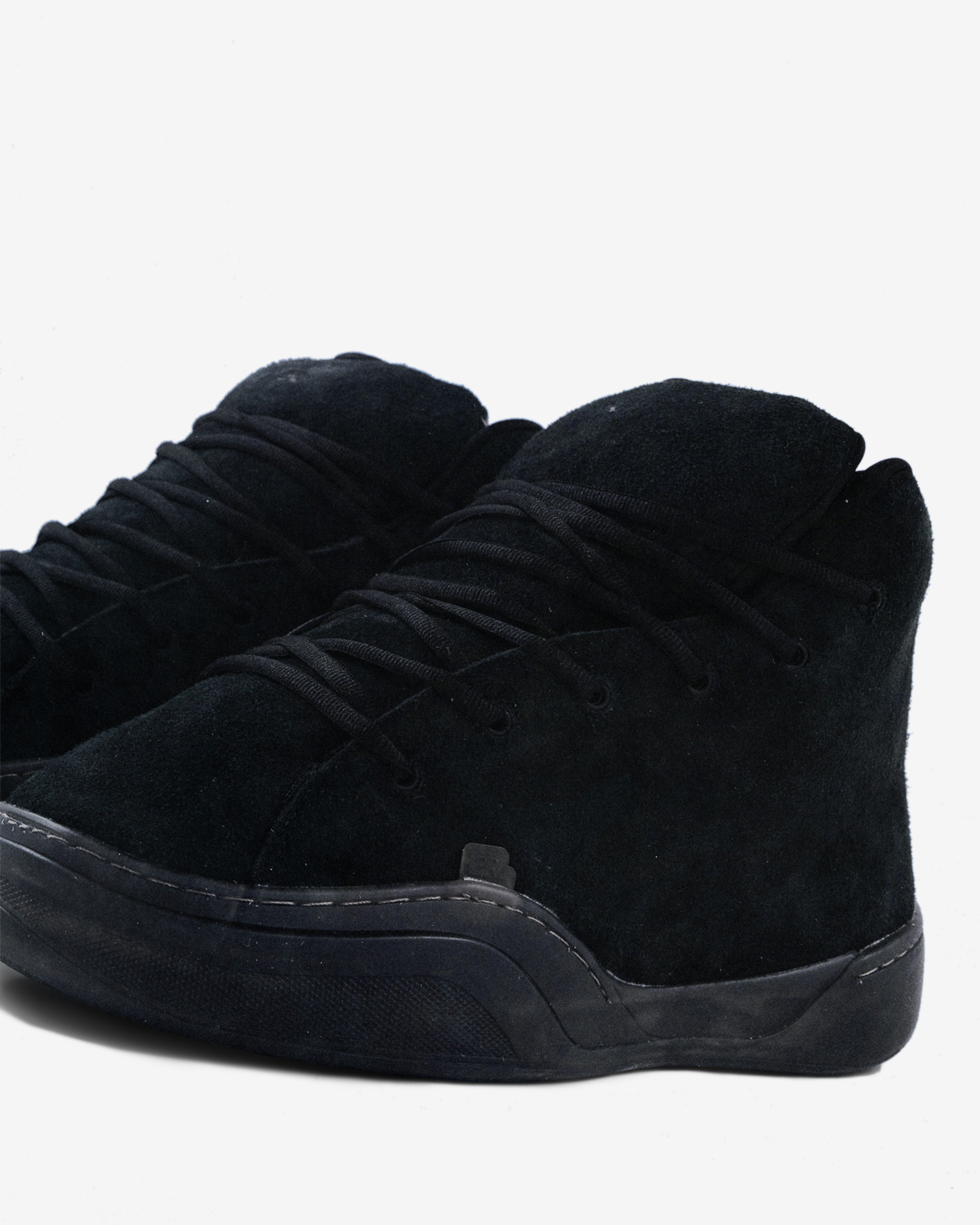 ERL: Men's Vamp High Sneakers (Pirate Black) | DSMNY E-SHOP