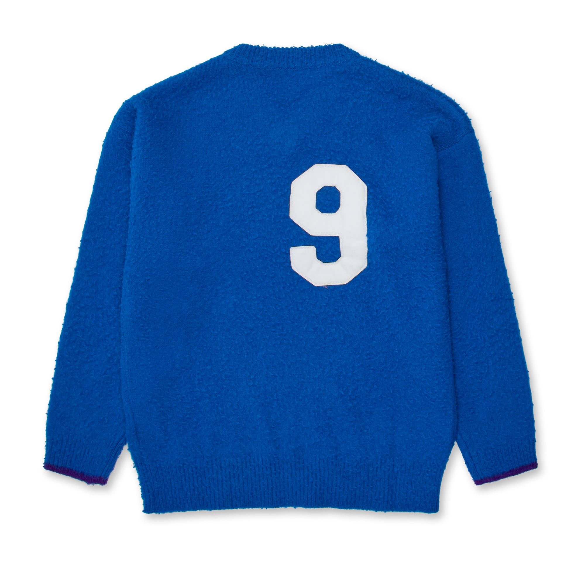ERL - Men's Football V-Neck Sweater - (Blue) view 2