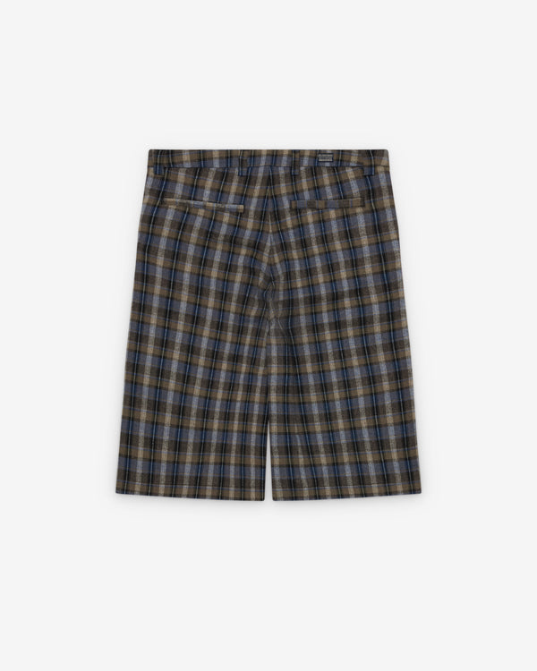 ERL - Men's Check Shorts - (Grey Check)