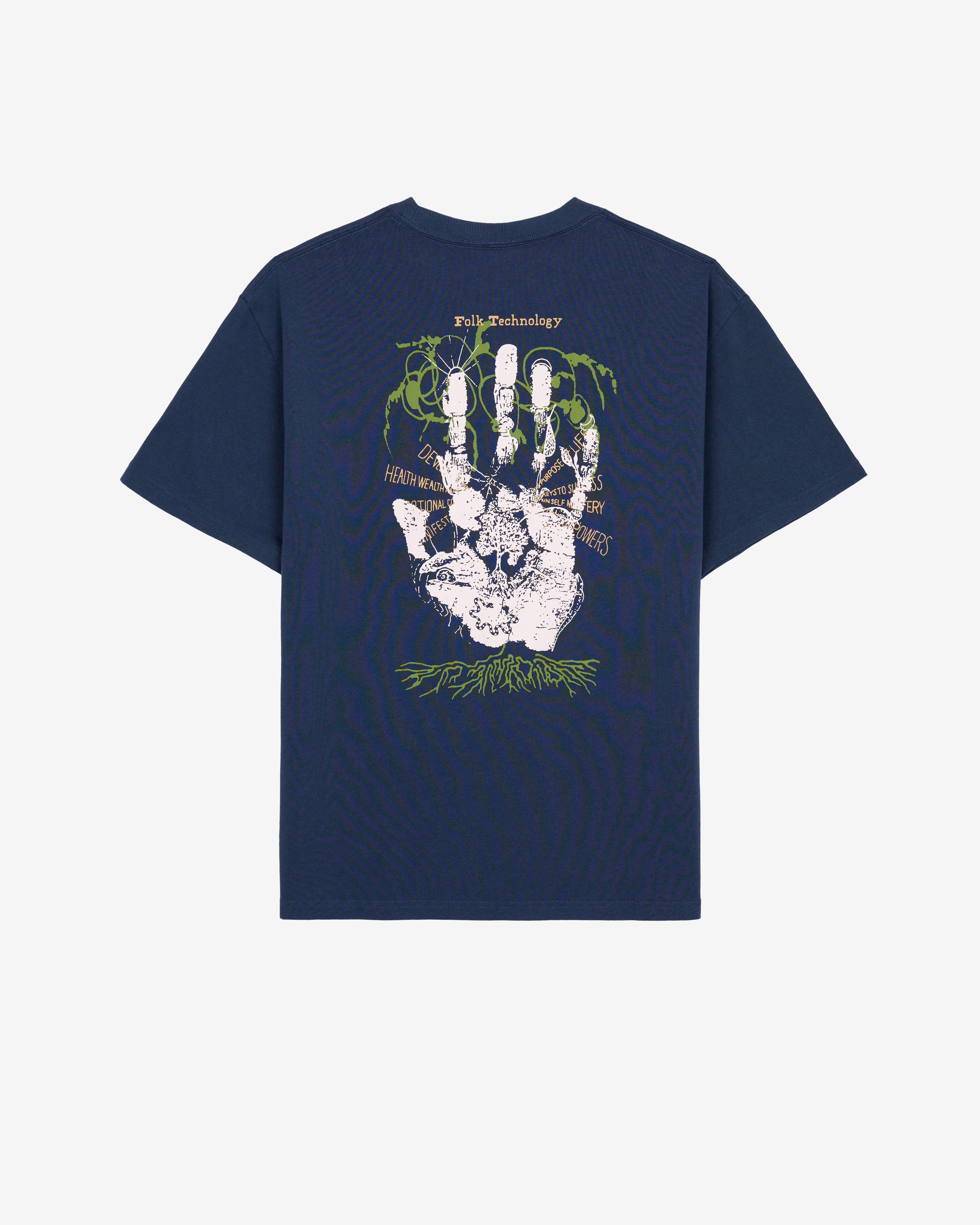 Brain Dead: Men's Earth Defense T-Shirt (Slate) | DSMNY E-SHOP