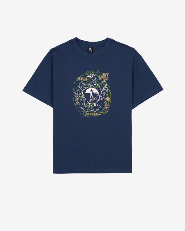 Brain Dead - Men's Earth Defense T-Shirt - (Slate)