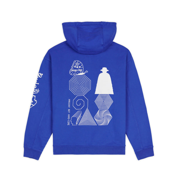 Brain Dead - Men's Electronique Hoodie - (Navy)