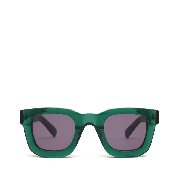 Brain Dead - Elia Post Modern Primitive Eye Protection Sunglasses - (Green Glitter)