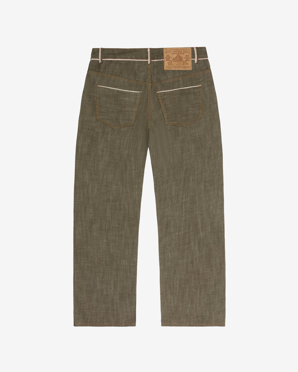 Fugazi - Men's Even More Selfish Jeans - (Olive)