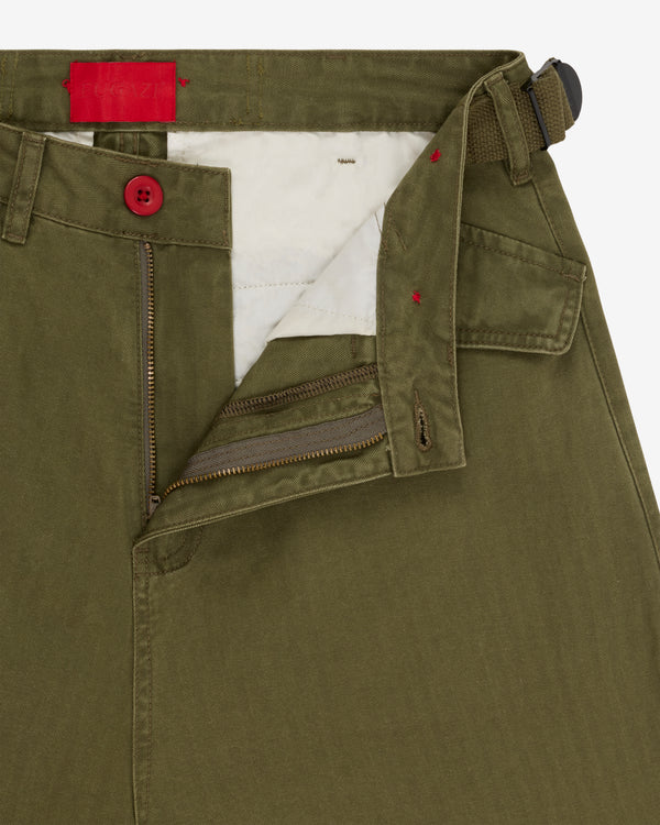 Fugazi - Men's F-55 Baggy Cargo Pant - (Olive)